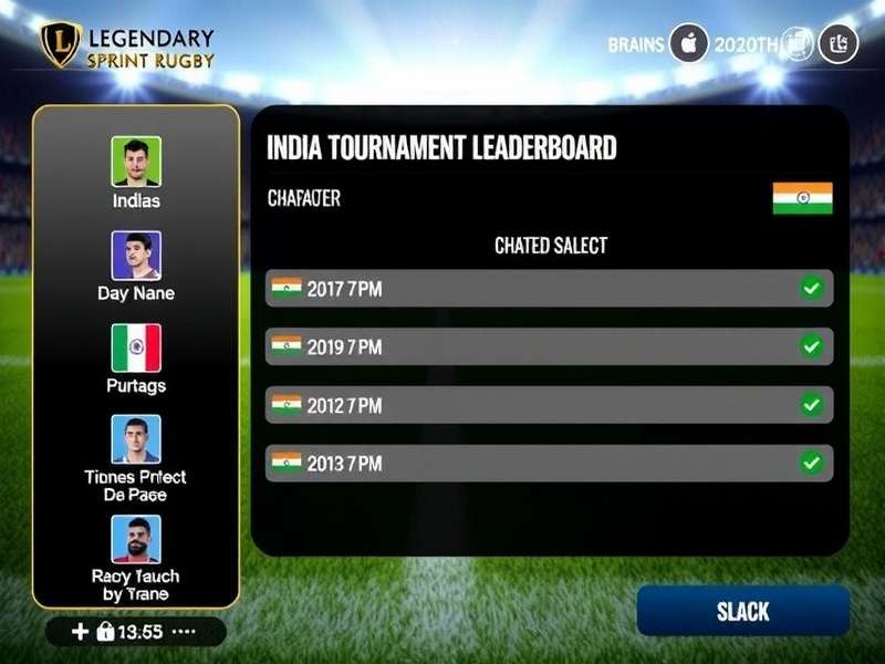 Legendary Sprint Rugby gameplay screenshot